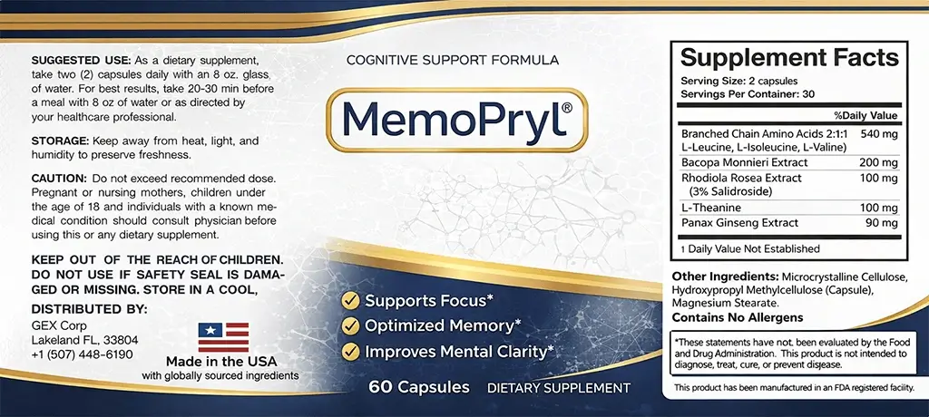 Rótulo MemoPril